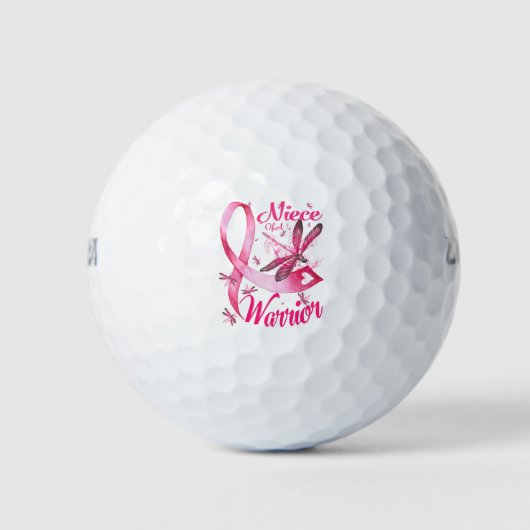 Brustkrebs eines Kriegers Golfball (Vorderseite)