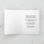 Brustkrebs - erinnern Sie sich, an wem Sie sind Karte (Innenseite)