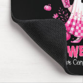 Brustkrebs Frauen Halloween im Oktober tragen wir Mousepad (Ecke)