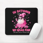 Brustkrebs Frauen Halloween im Oktober tragen wir Mousepad (Mit Mouse)