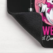 Brustkrebs Frauen Halloween im Oktober tragen wir Mousepad (Ecke)