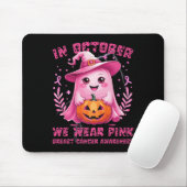 Brustkrebs Frauen Halloween im Oktober tragen wir Mousepad (Mit Mouse)