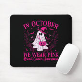 Brustkrebs Frauen Halloween im Oktober tragen wir Mousepad (Mit Mouse)