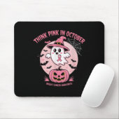 Brustkrebs Frauen Halloween im Oktober tragen wir Mousepad (Mit Mouse)