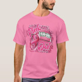 Brustkrebs-Fußball rosa aus T-Shirt (Vorderseite)