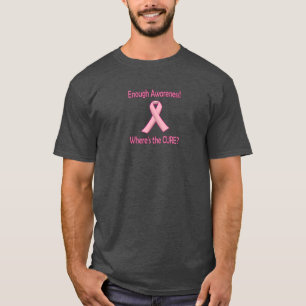 Brustkrebs: genug T - Shirt zur Bewusstseinsbildun