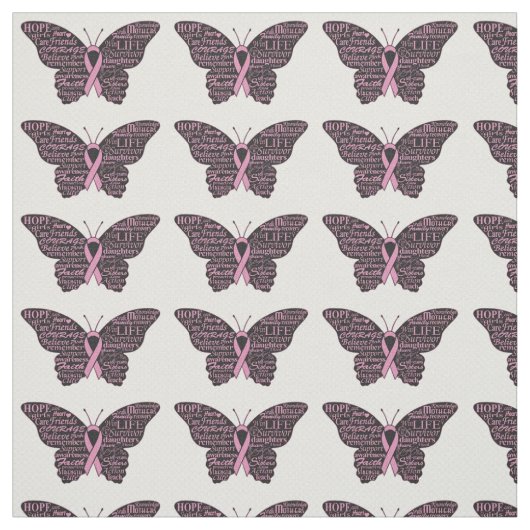 Brustkrebs-Gewebe Stoff (Muster)