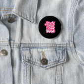 Brustkrebs-Glauben über Angst Coquette Button (Beispiel)