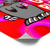 Brustkrebs Gott segne Sie Poster (Ecke)