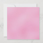 Brustkrebs - Grußkarte Mitteilungskarte (Rückseite)