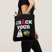 Brustkrebs Halloween Tasche (Von Nahem)