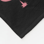 Brustkrebs hat das falsche Mädchen ausgewählt Perf Fleecedecke (Ecke)