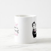 Brustkrebs hat die falsche Diva gefunden Kaffeetasse (Mittel)