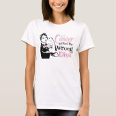 Brustkrebs hat die falsche Diva gefunden T-Shirt (Vorderseite)