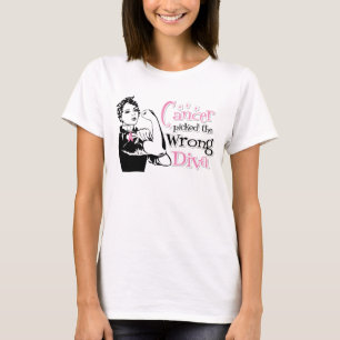 Brustkrebs hat die falsche Diva gefunden T-Shirt