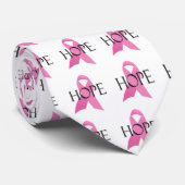 Brustkrebs HOFFNUNGS-Krawatte Krawatte (Gerollt)