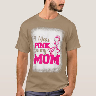 Brustkrebs, ich trage rosa für meine Mama, rosa Ba T-Shirt