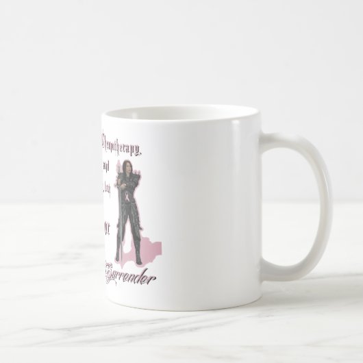 Brustkrebs - ich übergebe nie kaffeetasse (Rechts)