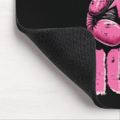 Brustkrebs Ihr Kampf gegen unsere Boxwüste Mousepad (Ecke)