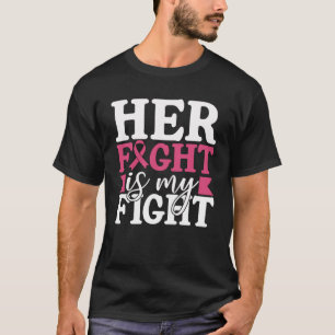 Brustkrebs Ihr Kampf ist meine Familie Frauen bekä T-Shirt