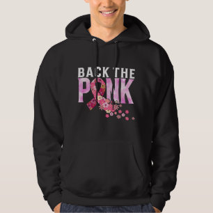 Brustkrebs im Dekor der rosa Multifunktionsleisten Hoodie