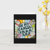 Brustkrebs im Krebsalter Karte (Gelbe Blume)