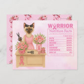 Brustkrebs im Oktober tragen wir rosa Postkarte (Vorne/Hinten)