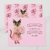 Brustkrebs im Oktober tragen wir rosa Postkarte (Vorne/Hinten)