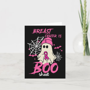 Brustkrebs ist ein boomfähiges Halloween-Brustkreb Karte