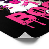 Brustkrebs ist ein boomfähiges Halloween-Brustkreb Poster (Ecke)