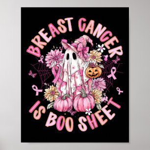 Brustkrebs ist ein boomfähiges Halloween-Brustkreb Poster