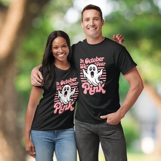 Brustkrebs ist ein Bootschild - Witziges Halloween T-Shirt