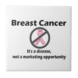 Brustkrebs ist eine Chance für ein Marketing ohne Fliese