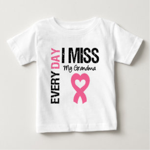 Brustkrebs Jeden Tag verzeihe ich mein Oma Baby T-shirt