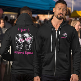 Brustkrebs-Kämpfer-Unterstützungsteam Hoodie