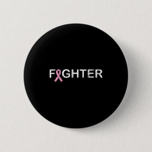 Brustkrebs Kämpfer Welt Tag Überlebender Design Button