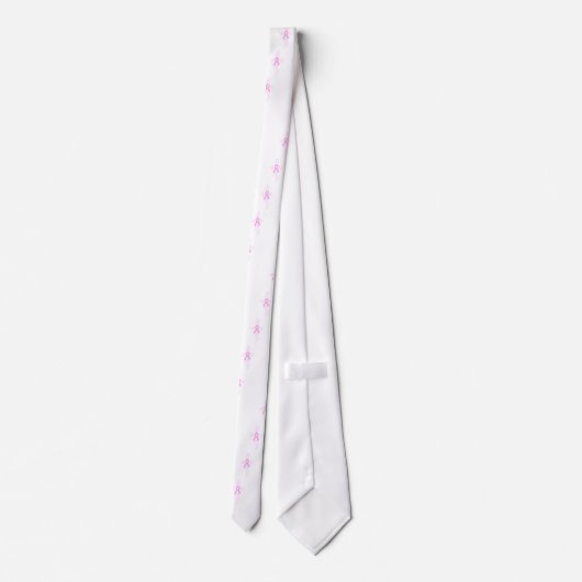 Brustkrebs Krawatte (Rückseite)