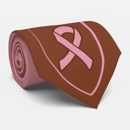 Brustkrebs-Krawatte Krawatte (Gerollt)