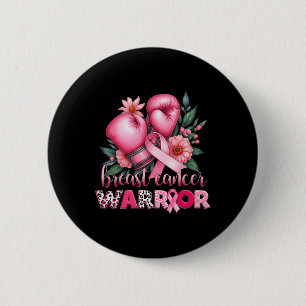 Brustkrebs Krieg rosa Brustkrebs Bewusstsein Button