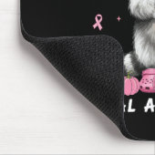 Brustkrebs-Krieger (Abb. Mousepad (Ecke)