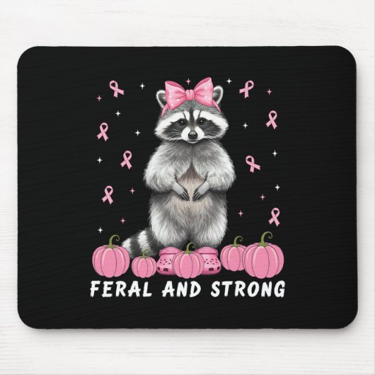 Brustkrebs-Krieger (Abb. Mousepad (Vorne)