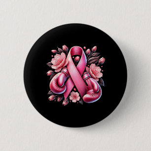 Brustkrebs Krieger Brustkrebs-Bewusstsein Button