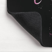 Brustkrebs-Krieger Brustkrebs-Bewusstsein Mousepad (Ecke)