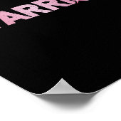 Brustkrebs-Krieger Brustkrebs-Bewusstsein Poster (Ecke)