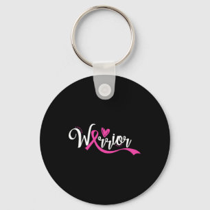 Brustkrebs Krieger Brustkrebs Bewusstsein rosa Schlüsselanhänger