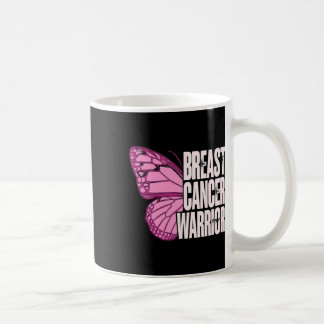 Brustkrebs-Krieger Butterfly Brustkrebs im Krieg Kaffeetasse