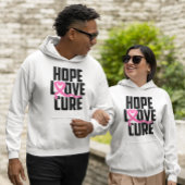 Brustkrebs-Krieger rosa Ribbon Überlebenschance kä Hoodie