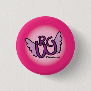 Brustkrebs-Kriegers-Knopf Button