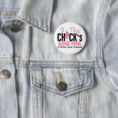 BRUSTKREBS Küken gegangenes Rosa Button (Beispiel)