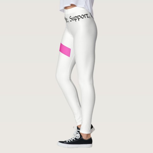 Brustkrebs-Leggings Leggings (Links)
